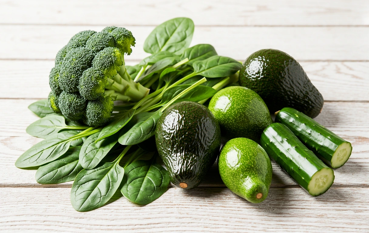 Nutrición basada en vegetales y alimentos frescos